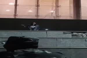 某高校军训晚会露奶门事件，多角度拍摄合集  背景图片