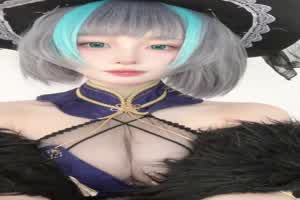 某站cos网美 若若不男 黑丝柴郡被金主包养流出  背景图片