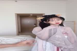 91女神不见星空 汉服仙女下凡  背景图片