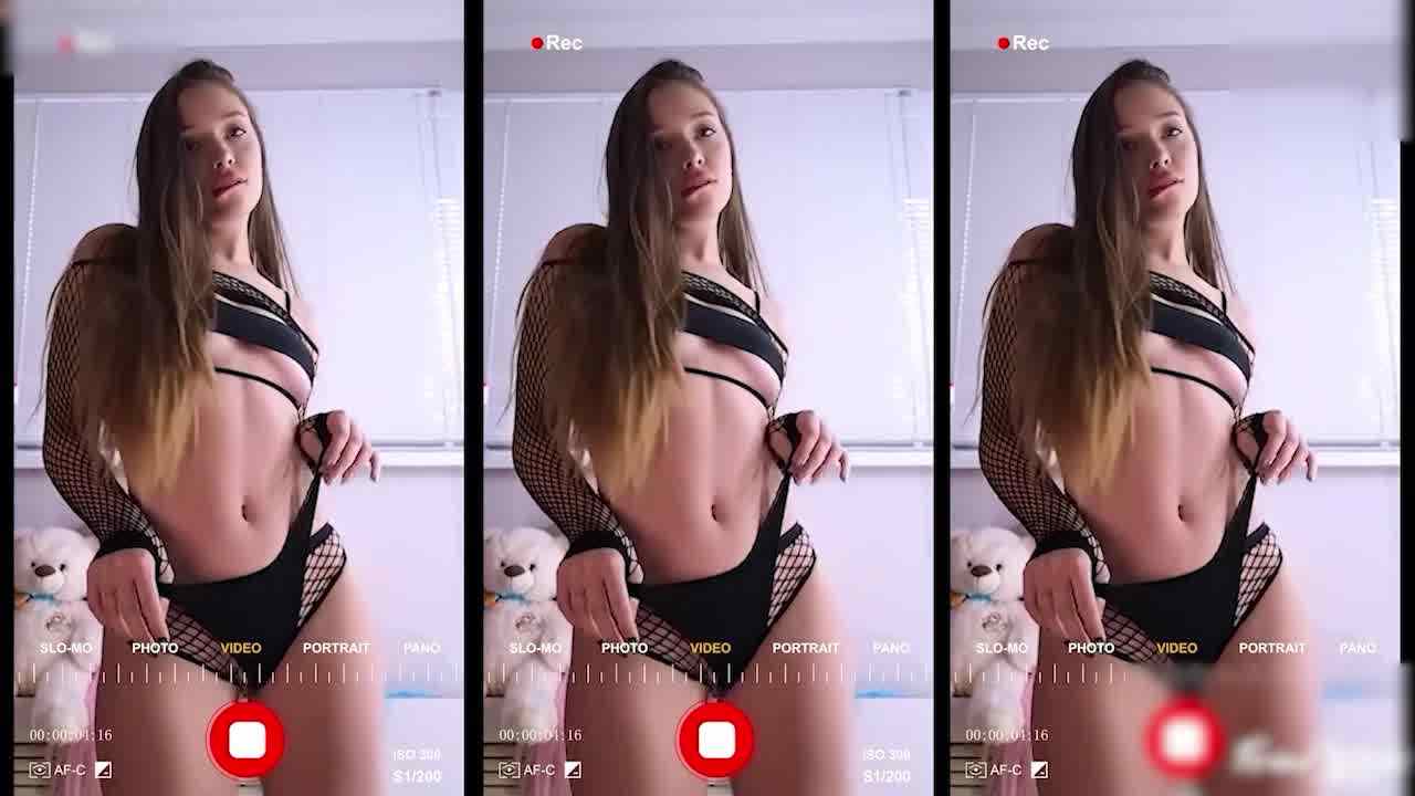  看正妹摇这抖音我可以无限重播 的剧照9